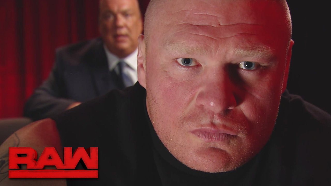 Brock Lesnar issues a warning to Goldberg
