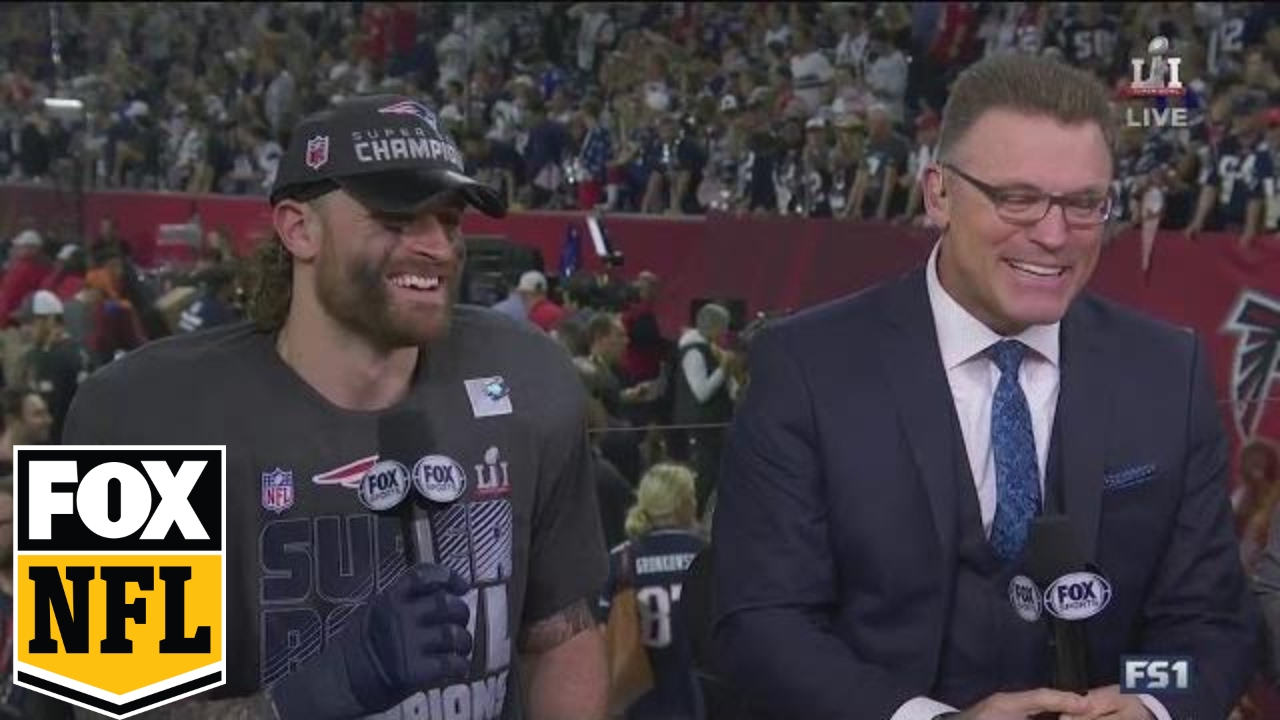 Chris Long shares his Super Bowl win with Howie Long