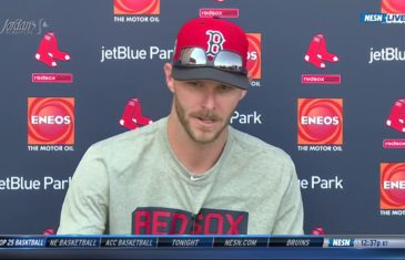 Chris Sale speaks on joining the Boston Red Sox at Spring Training