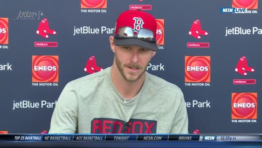 Chris Sale speaks on joining the Boston Red Sox at Spring Training