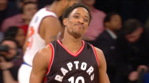 DeMar DeRozan hits game winner at Madison Square Garden