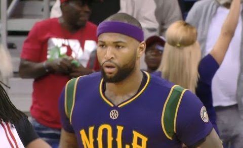 DeMarcus Cousins’ first bucket as a Pelican