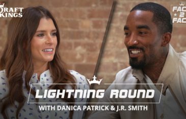 JR Smith tells Danica Patrick about the time his girlfriend went to his game with another man