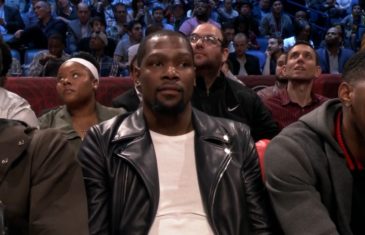 Kevin Durant hilariously announced as ‘OKC’s own’ at 2017 NBA All-Star Saturday