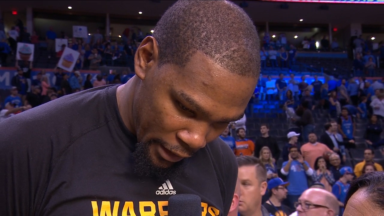 Kevin Durant speaks on winning in his return to Oklahoma City