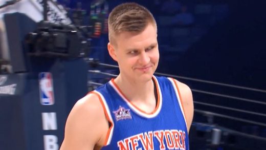 Kristaps Porzingis wins the NBA’s Skill Challenge on All-Star Saturday