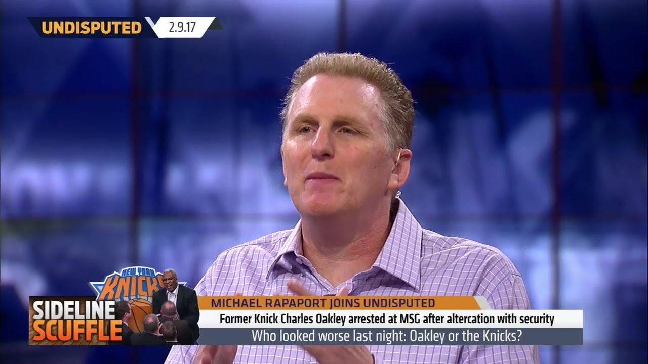 Michael Rapaport's reaction to Knicks treatment of Charles Oakley