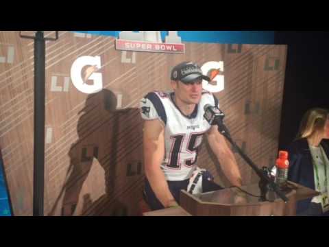 Patriots WR Chris Hogan speaks on his journey to the Super Bowl