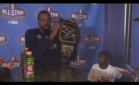 Saints super fan Jarrius Robertson roasts DeAndre Jordan