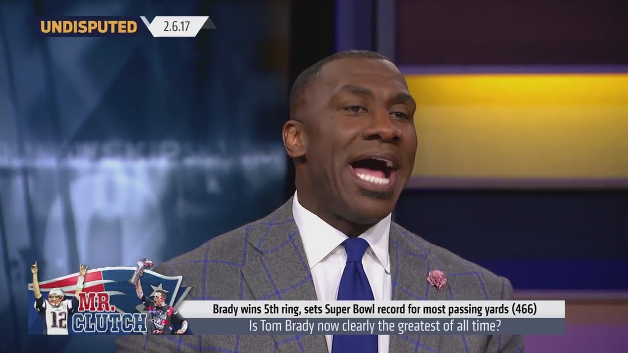 Shannon Sharpe says Tom Brady is the greatest football player of all time