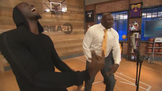 Shaq drops some bars with Kevin Garnett & Big Tigger