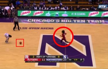 Shaqtin’ Hall of Fame: Northwestern guard commits turnover while tying shoe