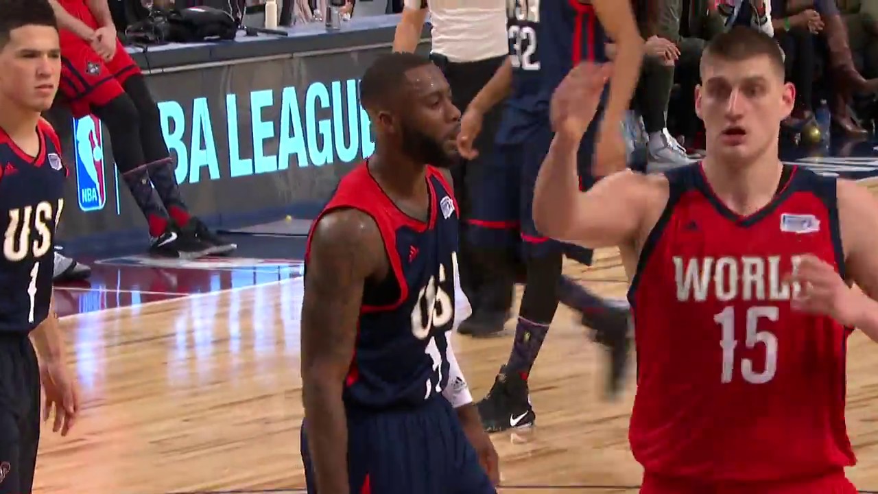 Someone forgot to tell Jonathan Simmons they don't play defense in All Star games