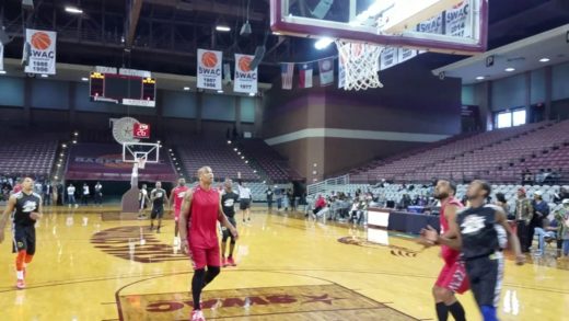 Terrell Owens buries a 3-pointer at Texas Southern (FV Exclusive)