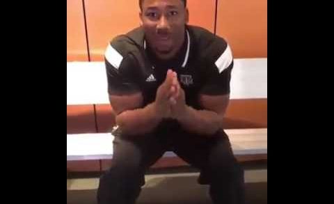 Texas A&M’s Myles Garrett makes a plea to the Cowboys to trade up with the Browns