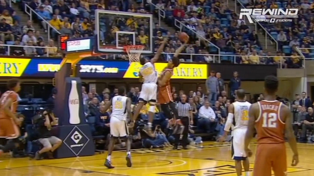Texas' Jarrett Allen throws down possibly the dunk of the year