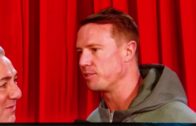 Tom Brady & Matt Ryan interviewed on stage at Super Bowl opening night (FV Exclusive)