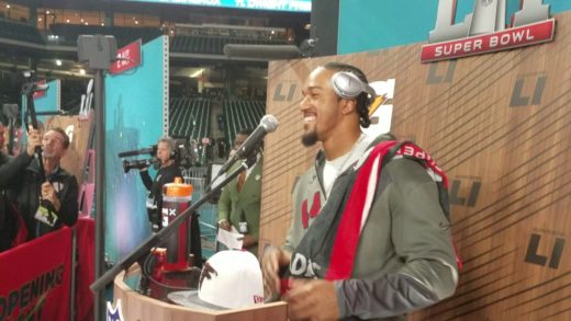 Vic Beasley can’t name a Lady Gaga song (FV Exclusive)