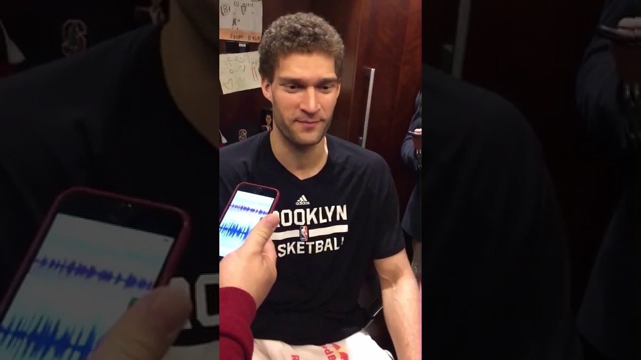 Brook Lopez says he is pulling for Serge Ibaka in a fight with his brother