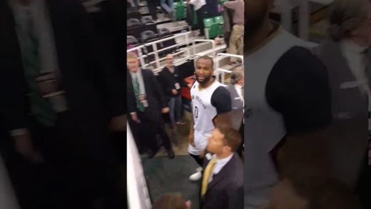 DeMarcus Cousins tells a heckler to “sit his fat ass down”