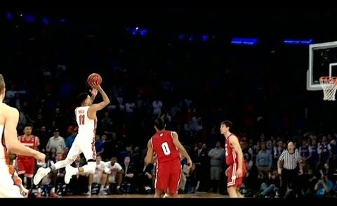 Florida’s Chris Chiozza hits buzzer beater to beat Wisconsin in OT