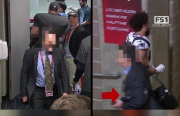 FOX Sports releases footage of Tom Brady’s jersey being stolen by a Mexican journalist