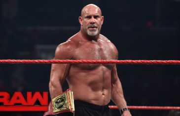 Goldberg meets Brock Lesnar face to face before WrestleMania