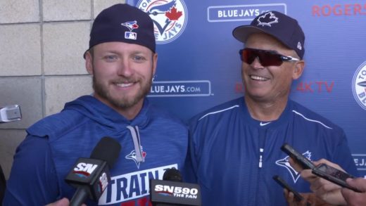 Hilarious: Josh Donaldson & Devon Travis join John Gibbons in talking about them to the media