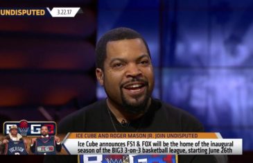 Ice Cube & Roger Mason announce Big 3 Basketball will be shown on FOX Sports