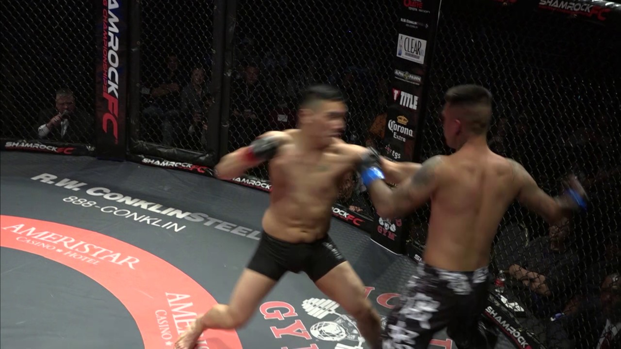 MMA Fighters in Shamrock FC knock each other out at the same time