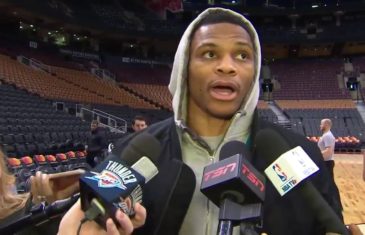 Russell Westbrook responds to Steph Curry not picking him as MVP with “Who is He?”