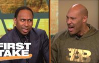 Stephen A. Smith & LaVar Ball shout at each other over Michael Jordan debate