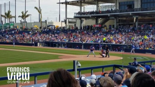 Tim Tebow hits deep fly ball out vs. Houston Astros (FV Exclusive)