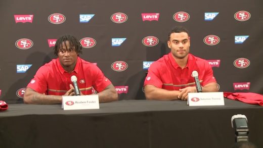 49ers introduce first round picks Solomon Thomas & Reuben Foster