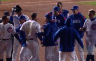 Anthony Rizzo drives a walk-off RBI single on Cubs historic night