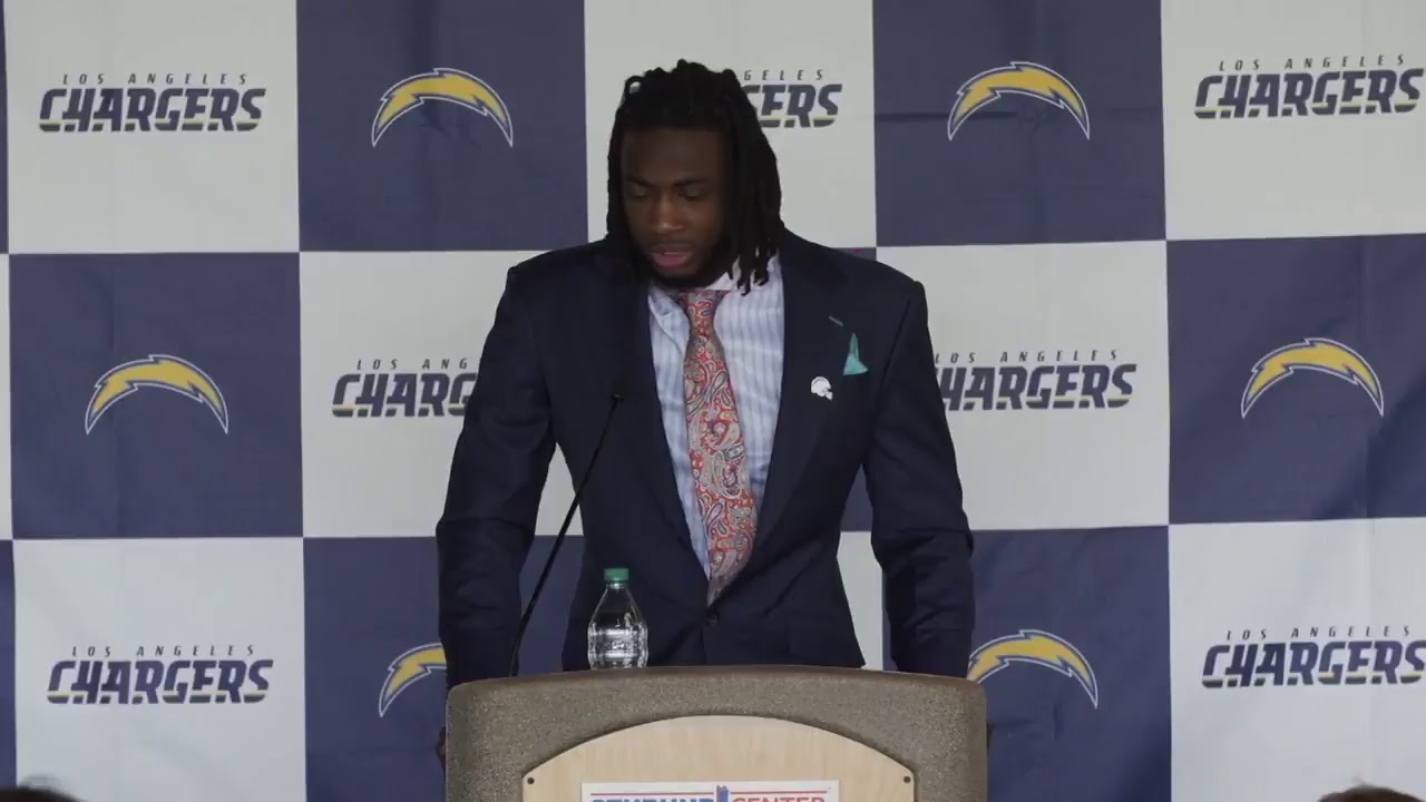 Chargers introduce Clemson's Mike Williams as their 2017 1st round pick