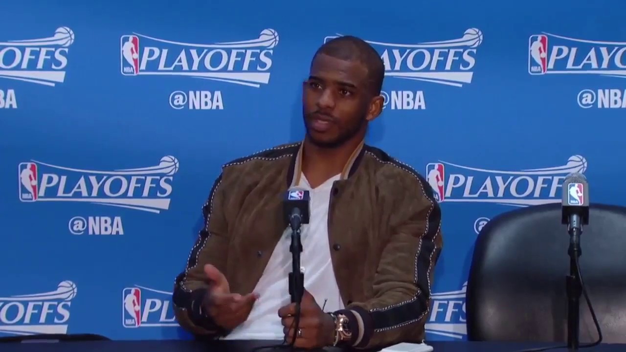 Chris Paul rips a reporter for asking him if the Clippers will force a Game 7