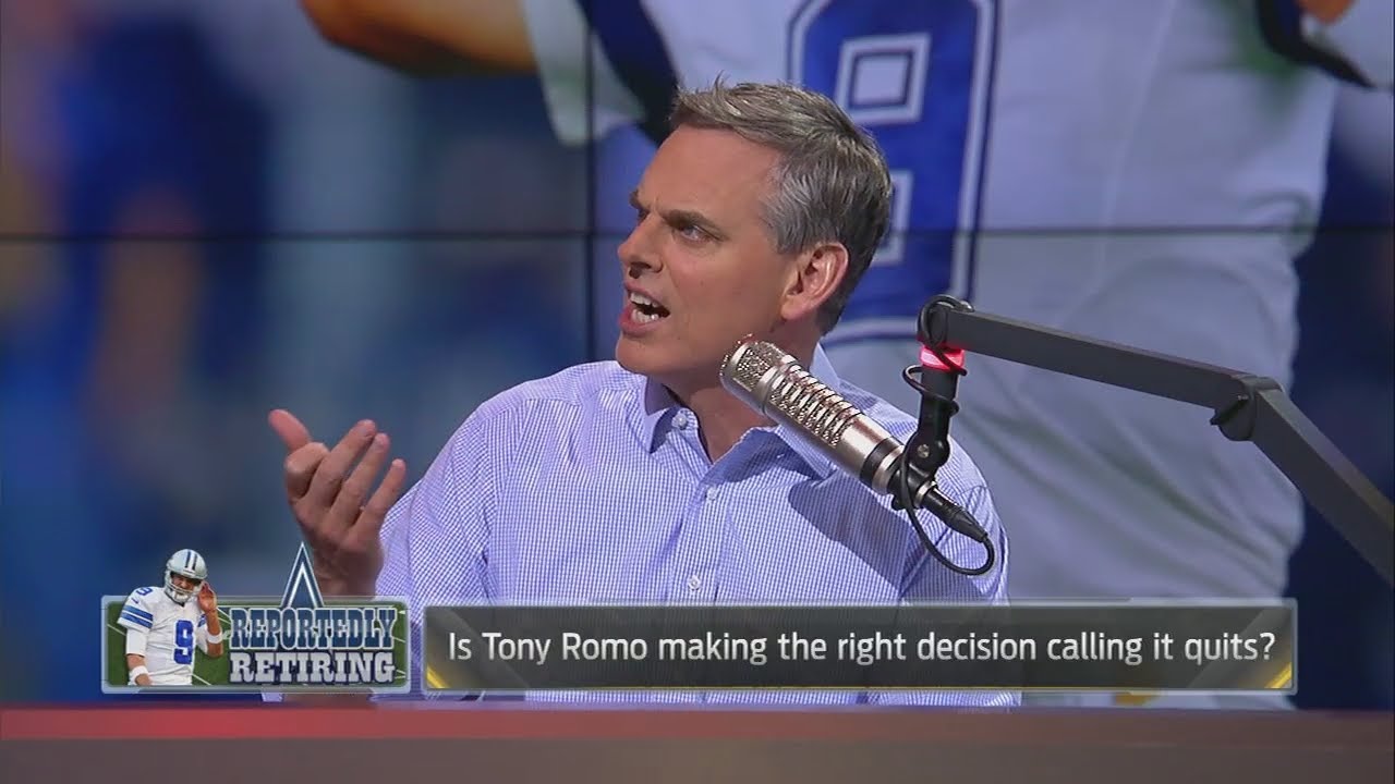 Colin Cowherd wonders how good Tony Romo will be as a sports broadcaster