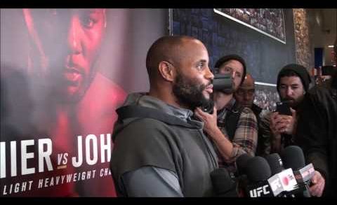 Daniel Cormier reacts to speculation about Jon Jones being at UFC 210