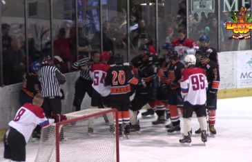 Insane Hockey brawl breaks out in Czech Republic U16 league