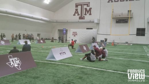 Josh Reynolds 40 Yard Dash at Texas A&M’s Pro Day (FV Exclusive)