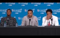 Kyle Lowry makes the media ask a question to Norman Powell