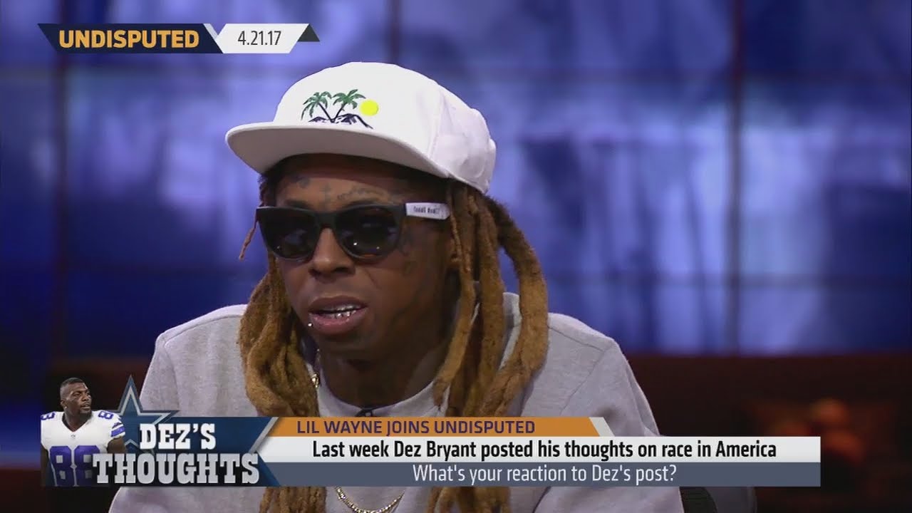 Lil Wayne joins Skip Bayless & Shannon Sharpe to react to Dez Bryant's comments on race