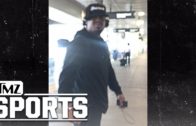 Marshawn Lynch smacks phone out of fan who is filming him at LAX