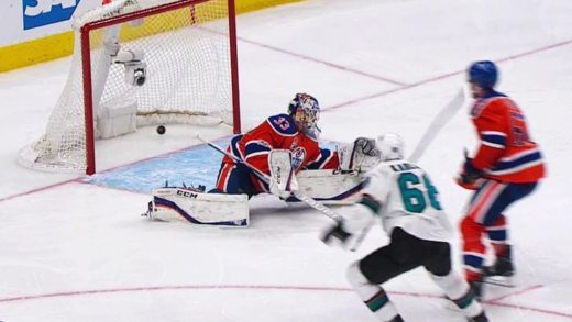 San Jose’s Melker Karlsson scores beautiful OT goal to give Sharks Game 1 victory