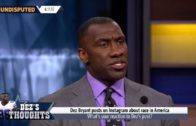 Shannon Sharpe responds to Dez Bryant’s Instagram post about race in America