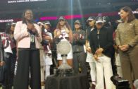South Carolina National Championship Trophy Presentation (FV Exclusive)