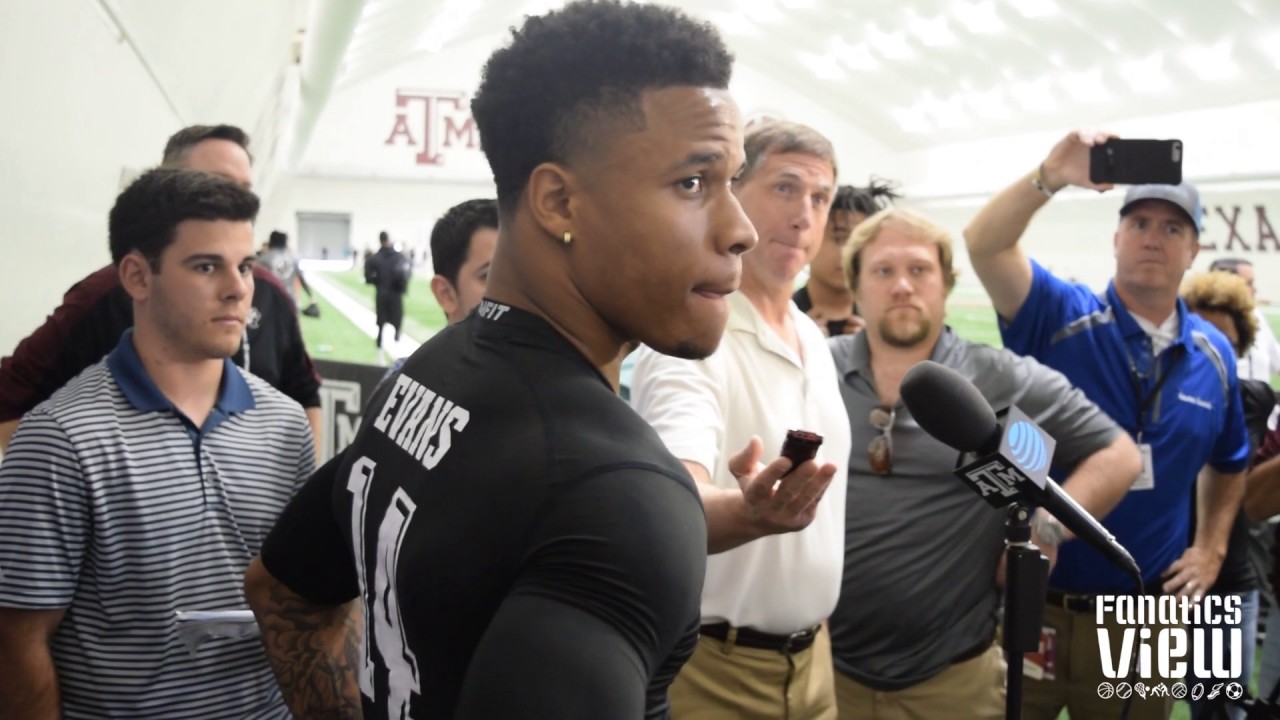 Texas A&M safety Justin Evans speaks on NFL teams he is meeting with & his Pro Day