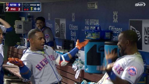 Yoenis Cespedes belts 3 homers vs. Philadelphia