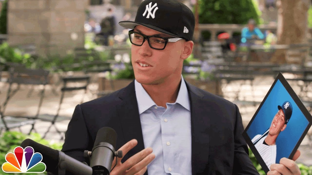 Aaron Judge asks Yankees fans about Aaron Judge